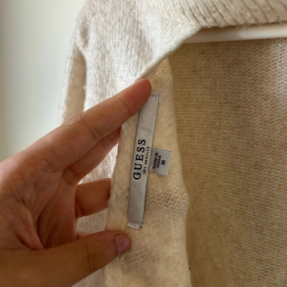 Guess Cowlneck Open Back Sweater - Picture 4 of 4